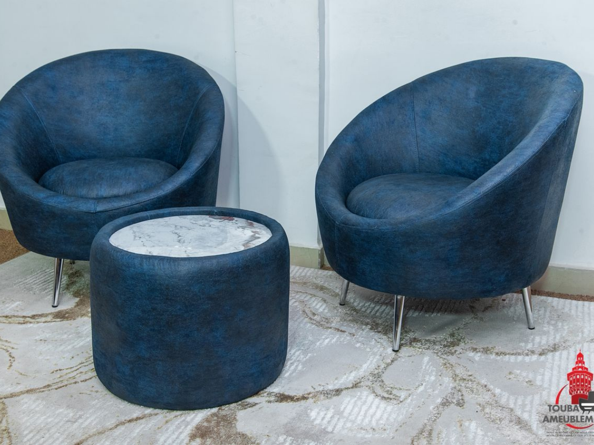 Touba Collection – Modèle D124 — Linen Horizon